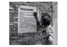 The Germans seem to have lost their commanding tone in this notice appealing to Italians to work for them - with Sunday free - September 1st, 1944